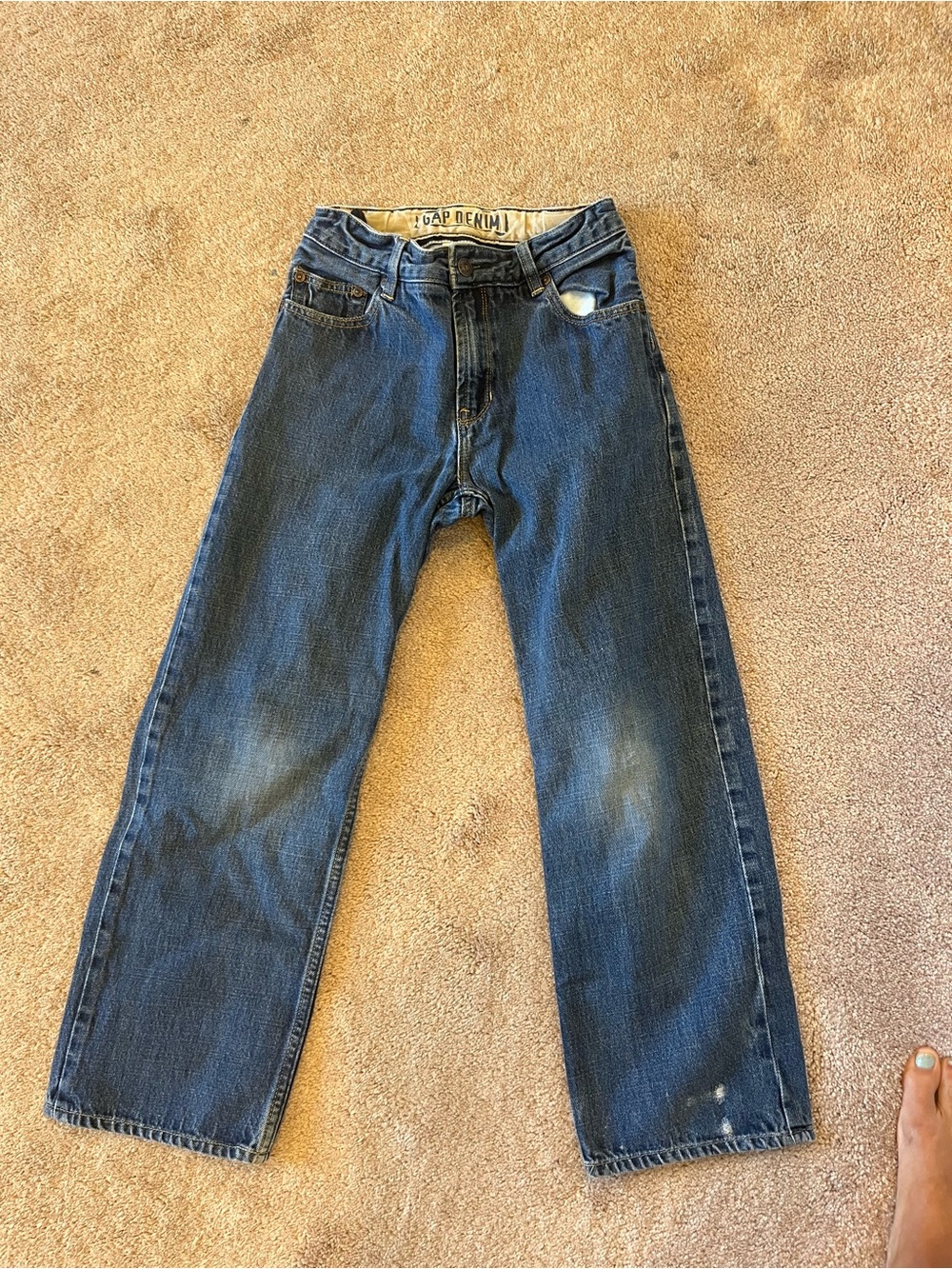 GAP Kids Blue Straight-Leg Denim Jeans